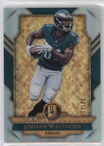 2017 Panini Gold Standard Platinum /49 Jordan Matthews #12 - Zdjęcie 1 z 3