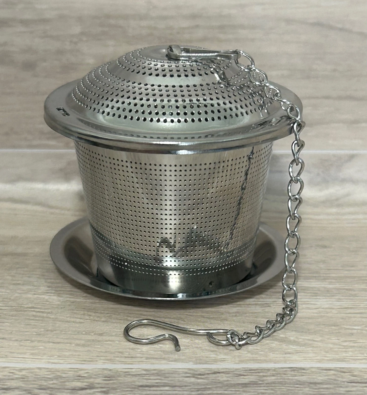 Tea Infuser/Strainer, Stainless Steel Loose Leaf Tea
Opens in a new window or tab