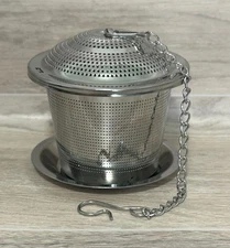 Tea Infuser/Strainer, Stainless Steel Loose Leaf Tea