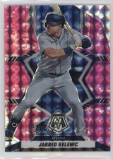2022 Panini Mosaic Pink Camo Mosaic Prizm Jarred Kelenic #1 2k3
