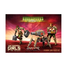 Raging Heroes Kurganovas 28mm KST Heavy Weapons Team #1 New