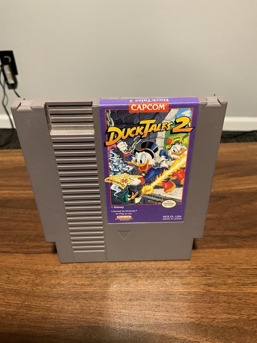 Duck Tales Authentic Nintendo NES Game Cartridge Good Condition