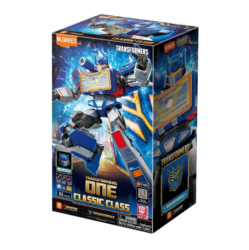Blokees Classic Class Transformers Soundwave 85 Pezzi - Immagine 5