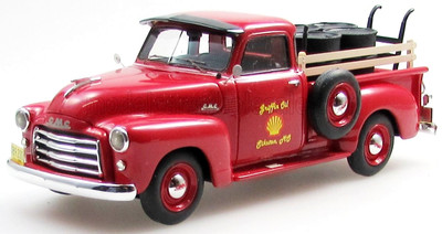 wonderful resin-modelcar 1/43 GMC SERIES 100 PICK-UP ''SHELL''  1952 - RED