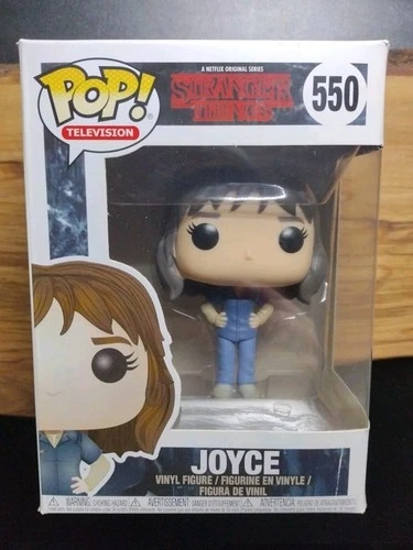 Funko Pop! Stranger Things Joyce Byers #550 Collectible Figure/Rev Pics/ NIB