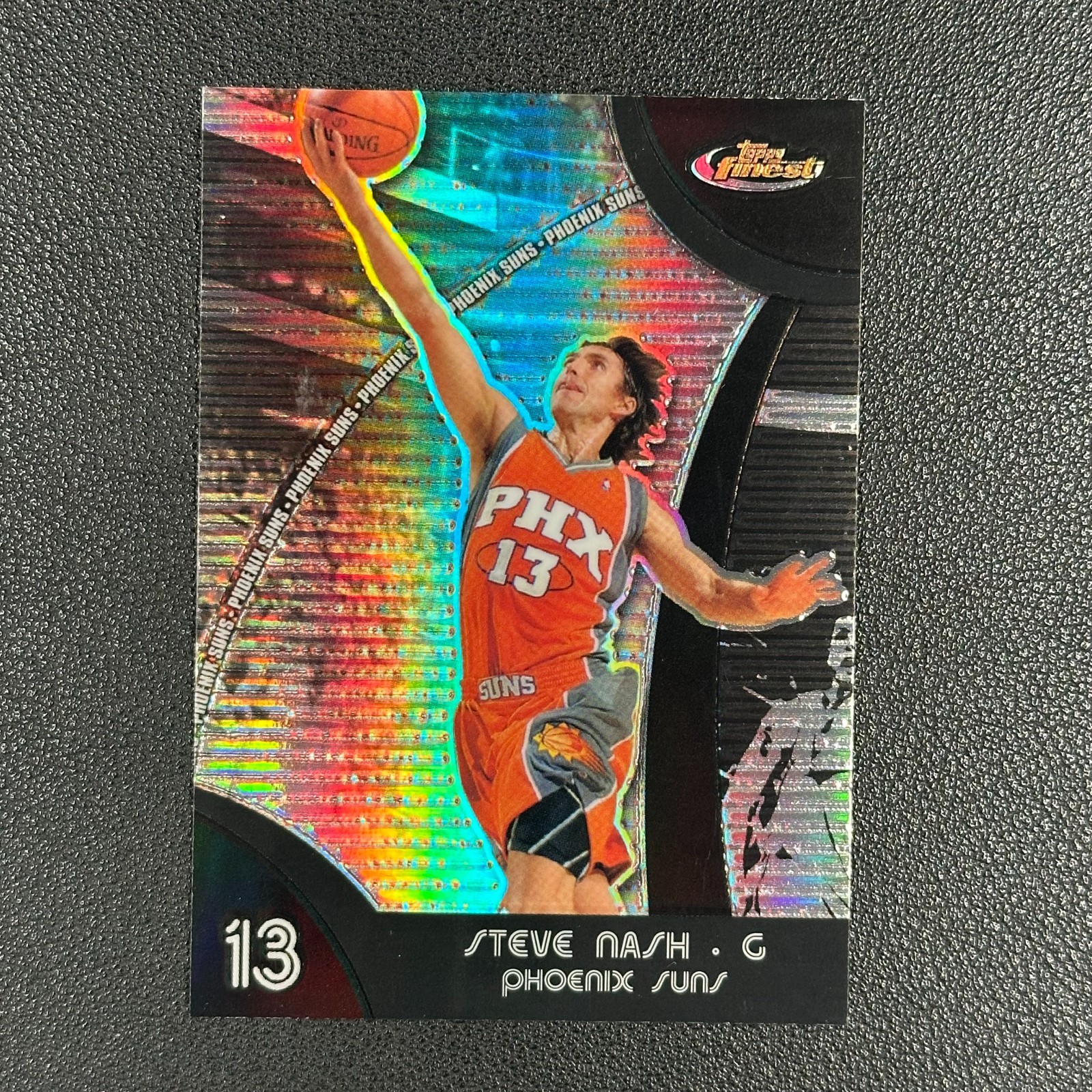 2007-08 Topps Finest  Steve Nash Black Refractor /75#Z