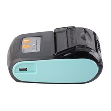  Blue Wireless Portable Receipt Printer Bluetooth Thermal Bill Printer 58
