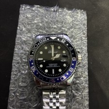 Denvosi Submariner Style Mens Stainless Steel Watch 45mm Dial Uni Rotating Bezel