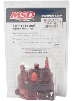 MSD Performance Replacement Distributor Cap Fits 1992-95 Honda Civic Model 82921