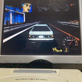 [SEGA SATURN] INITIAL D JP Japan