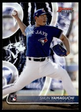 2020 Bowman's Best Shun Yamaguchi Rookie Toronto Blue Jays #1