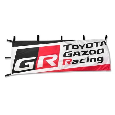 GTR RACING US Banner Flag 2x8ft Garage Wall Art Outdoor workshop
