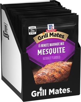 Mesquite Marinade Mix, 1.06 oz (Pack of 12)