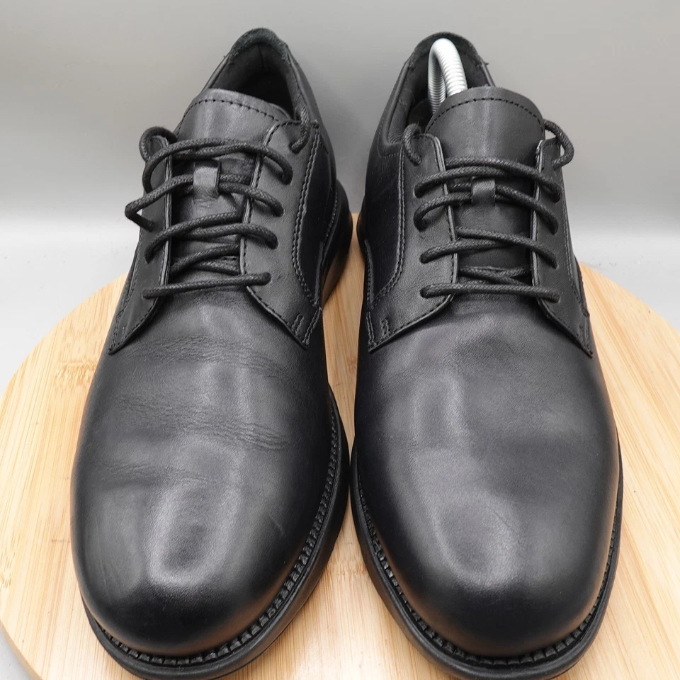 Zapatos de vestir Cole Haan para hombre 12M Grand Atlantic Oxford cuero negro C34852 Foto 2 de 4