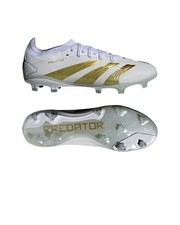  Scarpe Calcio Adidas Predator PRO FG Bianco Oro 