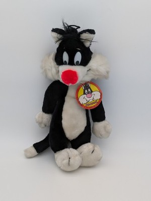 Warner Bros. Mighty Star Sylvester Plüsch Stofftier - Made in Korea Vintage