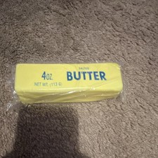 Yellow Butter Stick Soft Foam Squeeze Stress Toy, 4 oz (113 g)