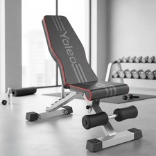 Heavy-Duty Adjustable Weight Bench for Home Fitness - Incline  Decline Options