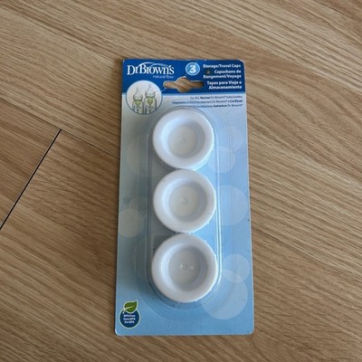 NEW Dr. Brown s 3 Storage Caps Item For Baby Bottles 