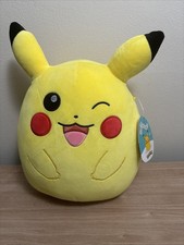 Kellytoy Squishmallow Pokemon PIKACHU Plush Stuffed Animal Toy 14" NEW W/ TAGS