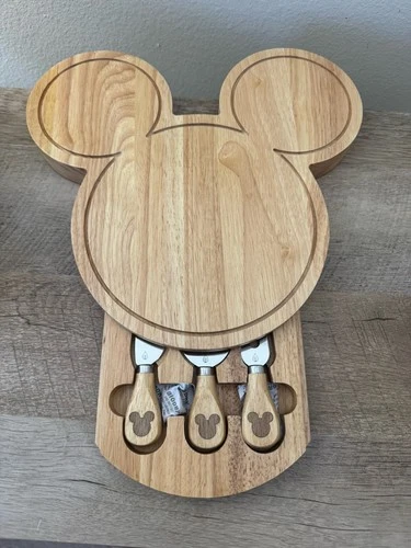Disney Mickey Mouse Cheese Board with Tool Set