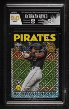 2021 Topps Silver Pack Series 2 1986 Chrome Baseball Ke'Bryan Hayes HGA 9 0bp1