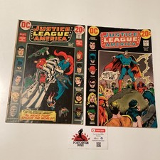 1972 DC COMICS JUSTICE LEAGUE OF AMERICA #101 & #102 MID HIGH GRADE LOT JLA