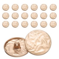 20 StüCk MetallknöPfe In Gold, 23Mm FüR Wrinkle NäHknöPfe