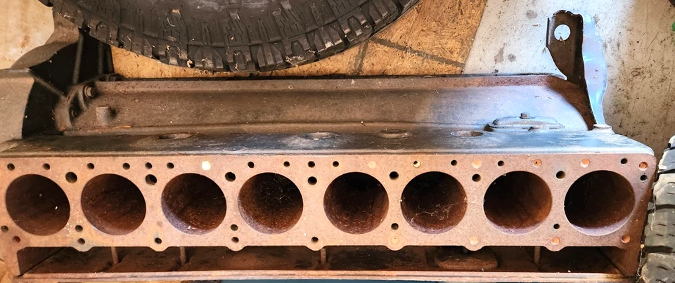 1938 Buick Inline Century série 60 núcleo de bloco de motor, sem frete. - Imagem 2 de 3