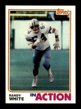 Randy White 1982 Topps In Action Card 332