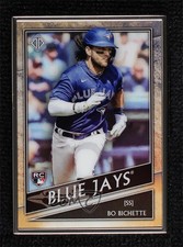 2020 Topps Transcendent Collection 18/95 Bo Bichette #27 3d2