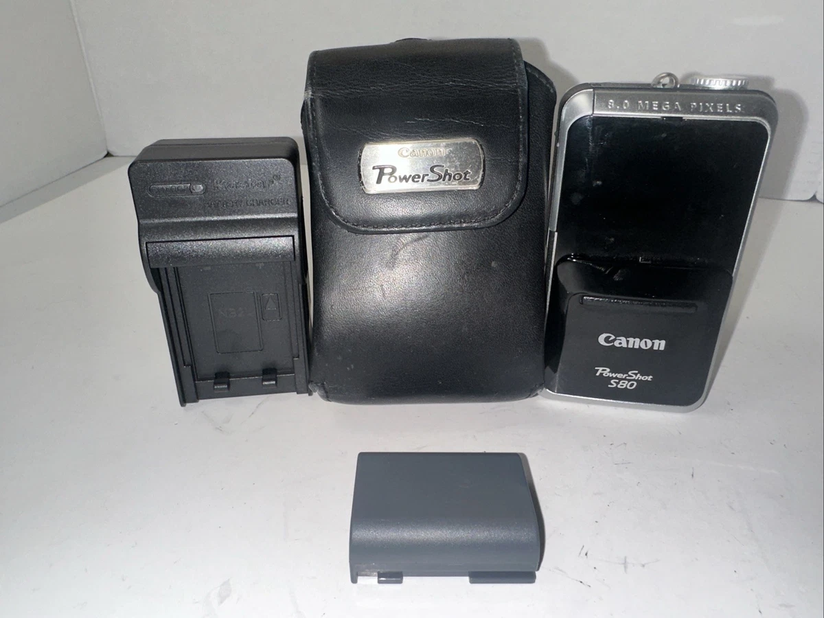 Canon PowerShot S80 Digital Cameras 8-9.9 MP Maximum Resolution