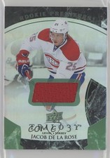 2015-16 Trilogy Rookie Premiere Green Rainbow Foil Jacob De La Rose Level 1 2d8