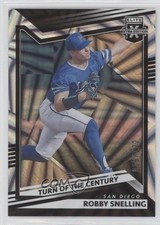 2022 Panini Elite Extra Edition Turn of the Century /122 Robby Snelling #39 1k0w