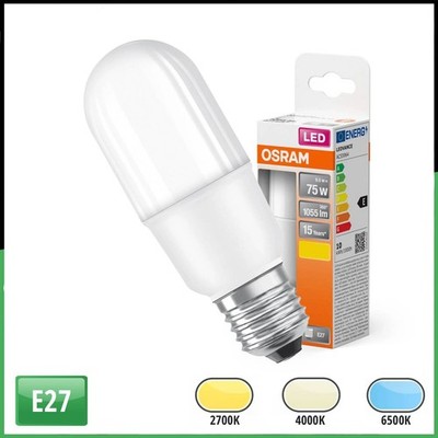 OSRAM LED Leuchtmittel E27 9,5W (75W) 1055lm Warm/Neutral/Kalt 200° STAR STICK