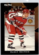 1991 Star Pics #38 Alexei Zhitnik