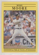 1991 Fleer Mike Moore #18 te2