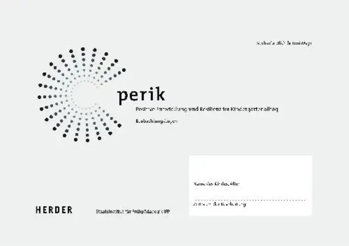 Michaela Ulich (u. a.) | PERiK. Positive Entwicklung und Resilienz im...