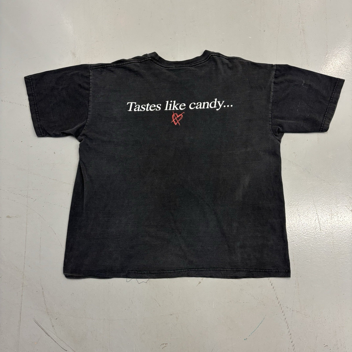 Vintage 90s Hole Tastes Like Candy Band Tee double sided Reprint