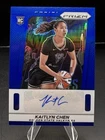 2025 WNBA Panini Prizm - Kaitlyn Chen Blue Throwback Auto /75 RC #TB-KC
