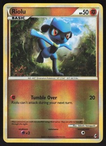 Riolu 50/95 Reverse Holo Uncommon Call of Legends LP