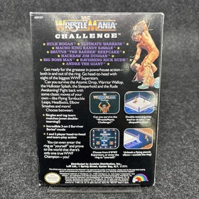 WWF WrestleMania Challenge (NES) - Authentic CIB Great Condition