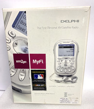 DELPHI Personal XM Satellite Radio xm2Go MyFi SA10113-11P1 Car  Home Kit