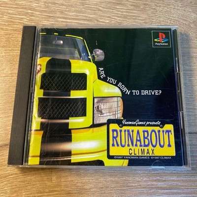 Runabout JP ver Used Tested Japanese ver with Case Racing Game Playstation PS1