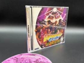 Dynamite Cop Sega Dreamcast TESTED WORKING! Complete With Manual Fast Shipping
