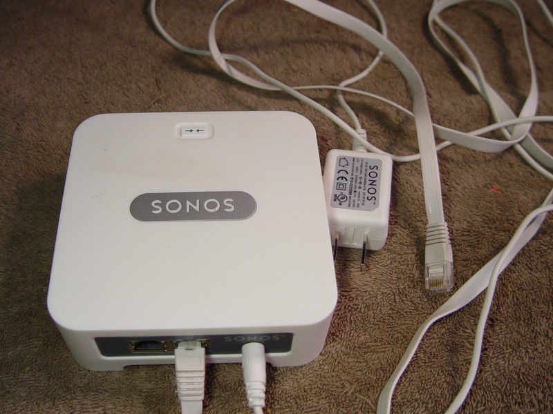 SONOS BRIDGE WIRELESS HIFI SYSTEM Works w/cable/pwer sup