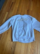 Vermont Catamounts Gray "VERMONT" Crewneck Sweatshirt