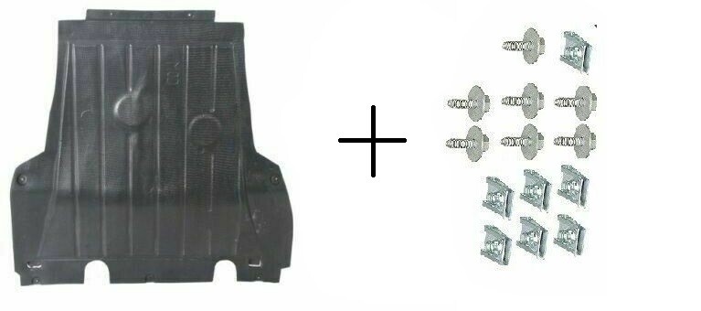 Cache sous moteur Renault Modus 2004-2007 plaque de protection avec visserie