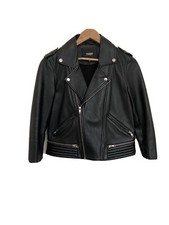 Maje Black Leather Jacket