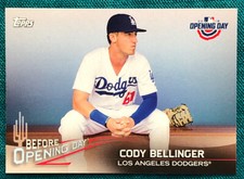 2018 Topps Opening Day Before Opening Day Cody Bellinger #BOD-CB Dodgers